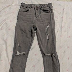 Topshop Jamie Moto Jeans